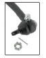 Preview: Tie rod assembly left (not adjustable)  Beetle LHD with sector type steering until 7.1965
